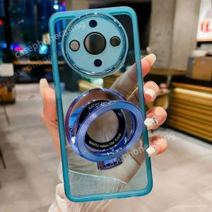 Phone Case For Honor X70 X9d X9c Smart X9b X9a X9 4G 5G 2025 CD Stand Magnetic Casing Magnetic Stand Silicone Lens Protectoror Soft Transparent Back Cover