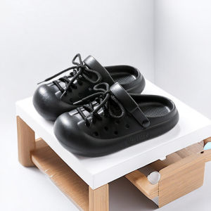 [Free Shipping] 2026 New EVA Clogs Fashionable WomenS Summer Half-Toe Design Stylish And Elegant For Outdoor Wear Thick-Soled Non-Slip Slippers For Women