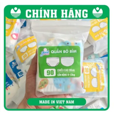 Quần bỏ bỉm GOODMAMA 6 lớp Hàng Việt Nam cao cấp dành cho Bé 5-17kg