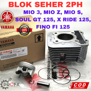 BLOK SEHER + SEHER KIT 2PH YAMAHA MIO M3 Z S FINO FI X RIDE SOUL GT 125 KUALITAS ORIGINAL ASLI YGP