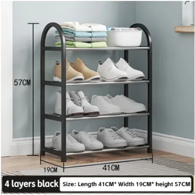 Multi - Functional 5 - Layer Stackable Shoe Rack Organizer - Perfect Home Storage Stand #XH006