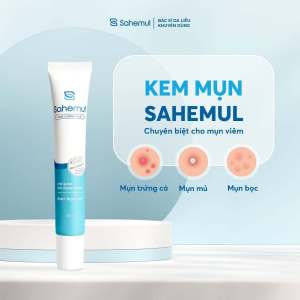 Kem Chấm Mụn SAHEMUL 20g - Giảm Mụn nhanh chóng hiệu quả