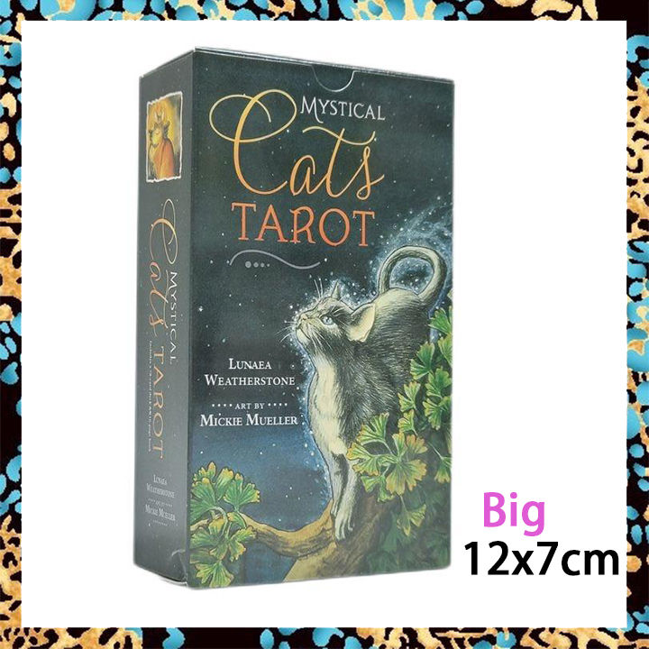 Bộ Bài Tarot Mèo Thần Bí | Kích Thước Lớn Tiêu Chuẩn 12X7Cm | Bộ Bài ...