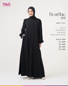 TERMURAH DRESS MUSLIM NIBRAS BESCHIC 001 COCOK UNTUK OUTFIT LEBARAN KONDANGAN & DAILY TERBARU KEKINIAN