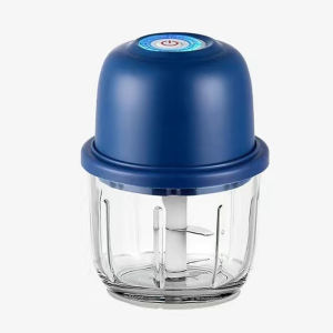 🍳 Food Chopper/Vegetable Chopper for Kitchen/Small Automatic Food Chopper/Mini Food Processor/Plastic Food Chopper/Compact Food Chopper [Extra Large Capacity] Automatic Mini Food Chopper for Kitchen