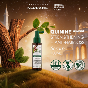 【BUNDLE OF 3】Klorane Hair Strengthening Serum - Reduces Hair Thinning by 67%* - 100ml