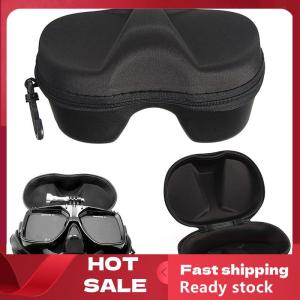 🚚【Local Express Delivery】🚚 Diving Glasses Storage Box Scuba Snorkeling Set Multifunction Face Cover Snorkel Zipper Case for Underwater Swimming