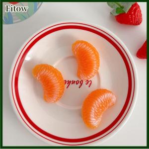 Fitow Creative Cute Simulation Orange Hair Clip Fruit Hairpin Spring Clip For Girl Hair Accessories