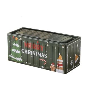 Tinplate container Box trang trí lưu trữ cho phòng ngủ hoặc văn phòng