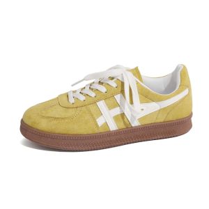 YOTO Womens Sneakers Micro Fiber Suede Low Top Comfortable Casual Sport Shoes For Women