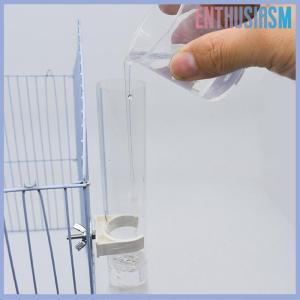 【Enthusiasm】🌟🌟【Hot Sale】🎈 130ml Parrot Water Dispenser Drinking Bottle Hanging Automatic Feeder Cage Accessories For Chinchillas Rabbit