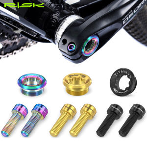 KKN m6x18 Titanium Bicycle Crank Bolts MTB Road Bike Crankset Crank Arm Fixing Bolts crank screw For Shimano XT XTR SLX Deore