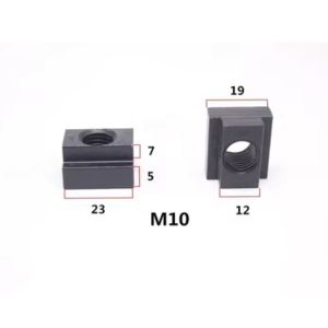 Đai ốc rãnh chữ T Ê cu siếtốc chữ T M10M12M14M16 M18 cho bàn phay bộ gá kẹp