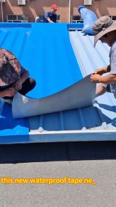 10M! waterproof and heat insulation Aluminum Foil Butyl Tape roof leaks sealant Super Fix Wall