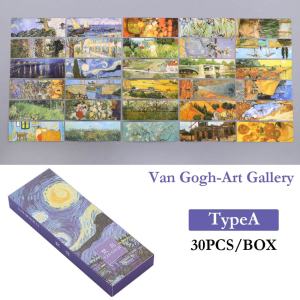 Miyazakis Fairy Tales Bookmark Van Gogh Oil Painting Series Bookmarks Bookmark Van Gogh Paintings Bookmark Cartoon Hayao Miyazaki Bookmark Kawaii Totoro Paper Page Holder Bookmarks Message Card School Supplies Stationery Supplies