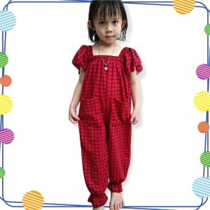 Jumpsuit Anak Anak Cewek Korean Style Jumpsuit Bahan Premium Crepe Voxy  1 2 3 4 5 6 Tahun Terbaru  Baju Kodok Lucu Anak Bayi Perempuan Kekinian JUMPSUIT CARLA DAIROKU