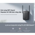 💦 Bộ Kích sóng , mở rộng sóng Wi-Fi băng tần kép AC1200 Xiaomi – Mở rộng và nâng cấp sóng Wi-Fi.