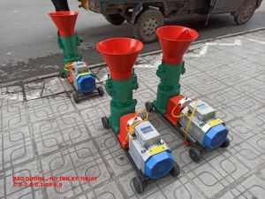 Máy ép cám viên 3 quả lô miễn shipmáy s160 trục liền