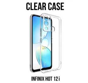 Case Infinix Hot 12i Clear Softcase Camera Protection Ultra Thin Jelly Silikon Clear