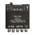 รับคูปองส่งฟรีมูลค่า40บาท!!ZK-HT21 2.1 ช่อง TDA7498E บลูทูธเครื่องขยายเสียงดิจิตอล high และ low tone ซับวูฟเฟอร์ 160W * 2 + 220W. 