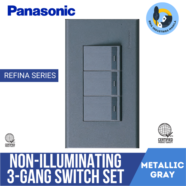 Panasonic%20Metallic%20Gray%20Refina%20Series%201%20Way%20Switch%20Set%201%202%20or%203%20Gang%20or%20Blank%20Plate%20-%20Image%204