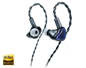 BGVP Feather 4BA+1DD Armature Hybrid Driver HiFi Earphone IEM