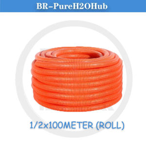 PVC Flexible Hose 1/2 3/4 Orange Electrical Conduit Per Roll 50/100m
