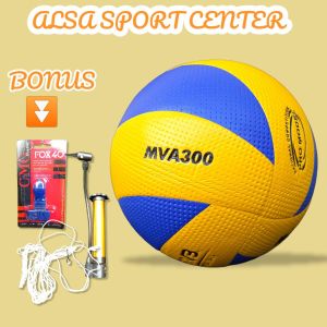 Voly Mikasa Mva300 Bintik Kulit Jeruk Voli Original Impor Berkualitas