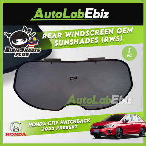 Honda City (Hatchback) 2022-2024 NinjaShades Plus Rear Windscreen OEM Sunshades (RWS)