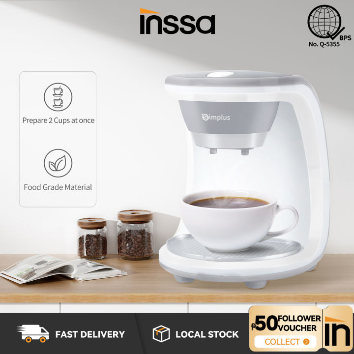 Inssa xSimplus American Coffee Maker Coffee Machine Portable Household Coffee Maker Electric