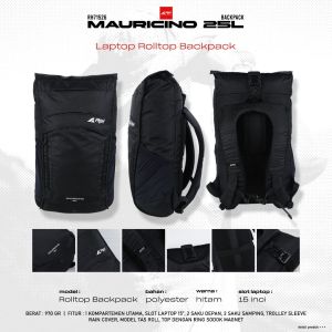 Tas Ransel Pria Mauricino 25 Liter Arei Outdoorgear