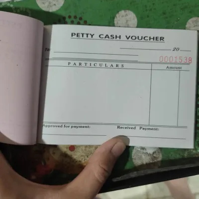 Petty Cash Voucher RECEIPTS