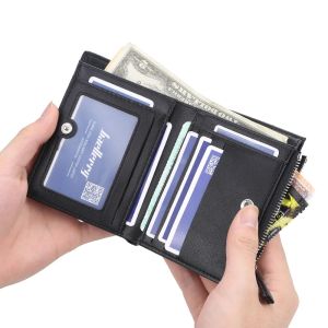 Dompet Kulit Pria Baellerry Dompet Kartu Import Kulit Laki laki Dompet Mini Laki laki Dompet Lipat Cowok Terbaru