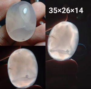 Natural Akik Enhydro Motif Gerak Air Dalam Batu Unik Antik Cek Video10