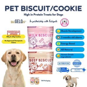 UPDATED PACKAGING! FurrPals Pet Cookies and Biscuits for Dogs