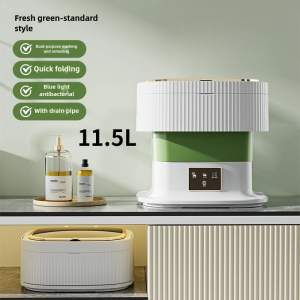 SG【STOCK】Portable folding washing machine | underwear and socks washer | automatic washing machine | mini washing machine | travel washing machine | Washing machine with drying drying |迷你洗衣机