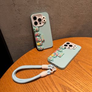 💯【Phone Case】+FREE Shipping 💯 New Cute Hand Hanging Rope Clown Fish Phone Case For iPhone 16 15 14 13 12 11 Pro Max 14 15 16 Plus Cute Soft Phone Cover