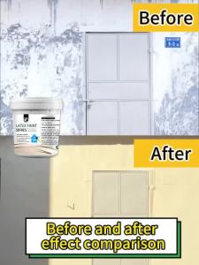 1L Eco-Friendly Latex Paint No Cracking No Peeling Just Perfect Walls Mold & Moisture-Proof Paint