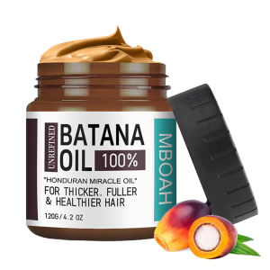 [COD]100% Batana Oil from Honduras - Get Fuller Thicker Healthier Hair - Great Men Conditioner Haircare Silky - Hair Nutrition oil