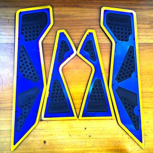 Plat Bordes Nmax List Twotone - Pijakan Kaki Motor Nmax Besi Aluminium Besi