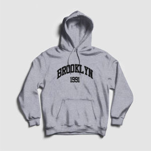 Sweater Hoodie Jumper Wanita Brooklyn 1991 Size M-L-XL-XXL Bisa Bayar Ditempat COD