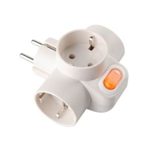 T Multi Uticon Plus Saklar on off SNI  Stop Kontak T Parallel 3 Lubang Oversteker Arde