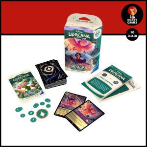 ARCHAZIAS ISLAND STARTER DECK | AMETHYST & STEEL | DISNEY LORCANA SET 7 | ENGLISH EDITION