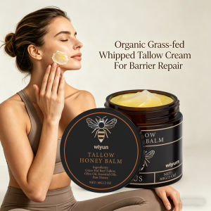 new Organic Grass-fed Tallow Cream Relieves Dryness Calms Visible Redness Eczma Softens Rough Cracked Dewy Glow Barrier Repair Cream hot