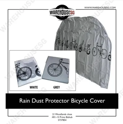 Waterproof Cover for Bike Motorcycle E-scooter E-bike Rain Weather Resistant UV Motorcycle Cover Bike All Season Waterproof Dustproof UV Protective Outdoor #0601BAB Bicycle Cover Raining Waterproof Protector Dust Cover