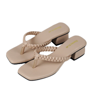 [BONUS MASKER] Specta Sandal Heel Wanita Terbaru BP 0605 Cream Sentra Grosir Bandung