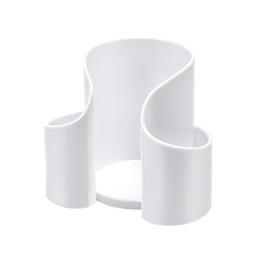 Space Efficient Vertical Cotton Pad Dispenser Storage Case For Bathroom Counter Organization Cotton Swab Holder