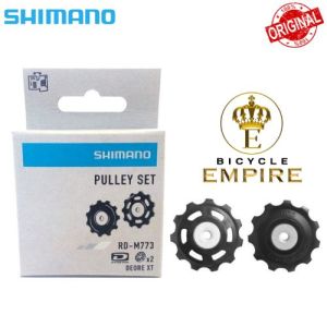 Pulley Set Shimano RD M773 Tension And Guide Pulley 10 Speed Bicycle Empire