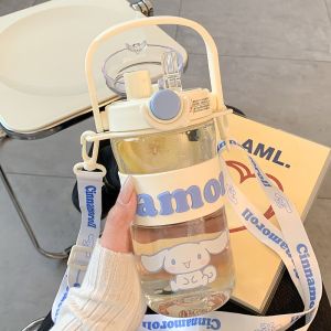 745ML 2IN1 BPA FREE BOTOL MINUM SEDOT & TEGUK TRITAN KARAKTER MELODY KUROMI CINNAMOROL