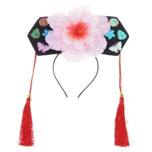 Văn hóa công chúa manchu Headband mũ nón cổ cho sự kiện theo chủ đề và quà tặng buổi trình diễn trực tiếp